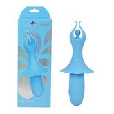 Maia Sienna 15.2 cm USB Rechargeable Fluttering Bullet Vibrator Blue BULLETS